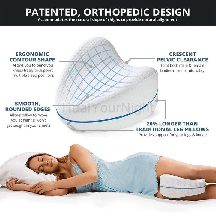 Ortopedyczna Poduszka pod Nogi z Pianki Memory - ComfortFoam