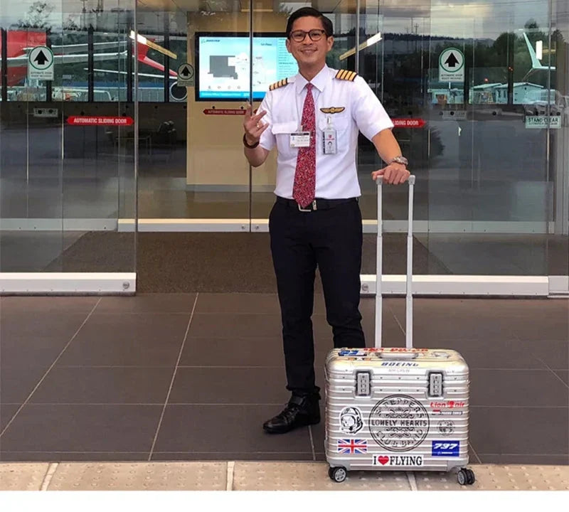 Walizka z poliwęglanu i stopu aluminiowo-magnezowego – Monaco