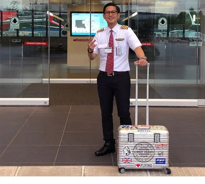 Walizka z poliwęglanu i stopu aluminiowo-magnezowego – Monaco