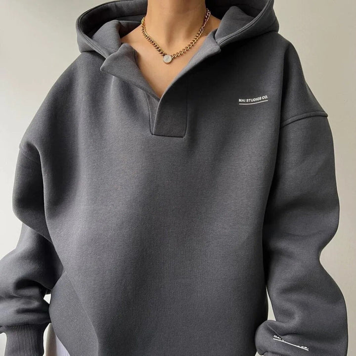 Nowoczesny Damski Hoodie Zimowy