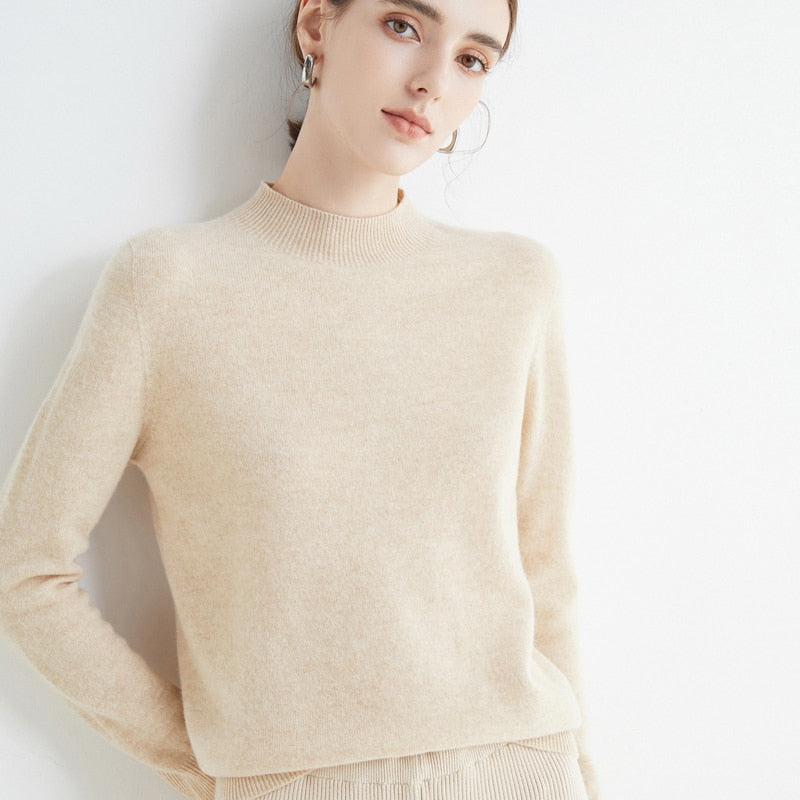Sweter Kaszmirowy SilkThread | Lekki, premium pulower dla kobiet, na każdą porę roku