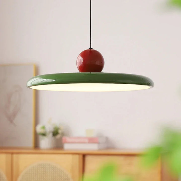Veya – kolorowa lampa wisząca w stylu Bauhaus