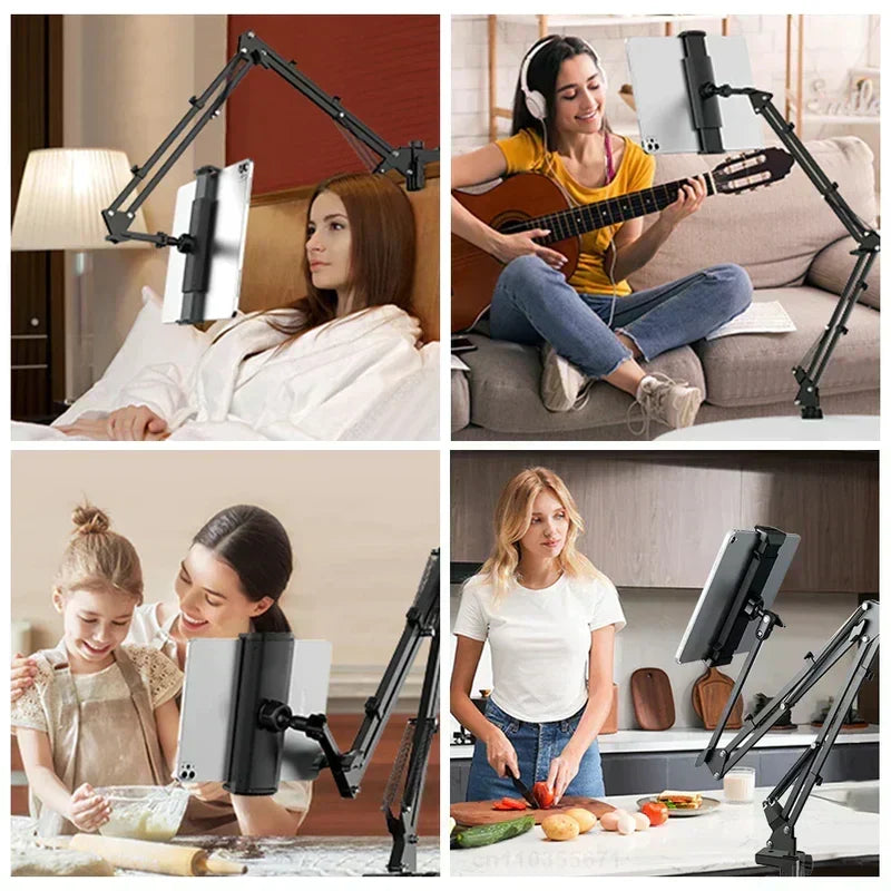 Uchwyt na tablet – FlexiMount – obrót 360° – regulowana podstawa