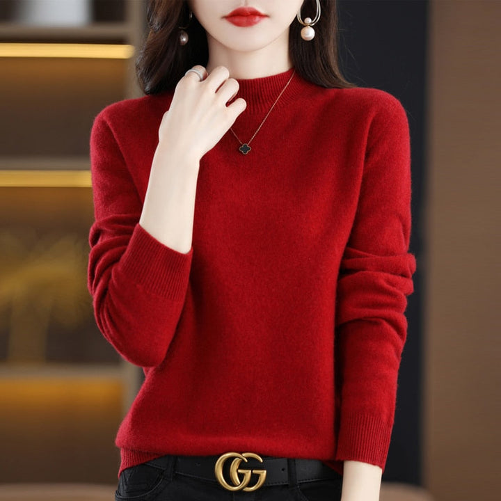 Sweter Kaszmirowy SilkThread | Lekki, premium pulower dla kobiet, na każdą porę roku