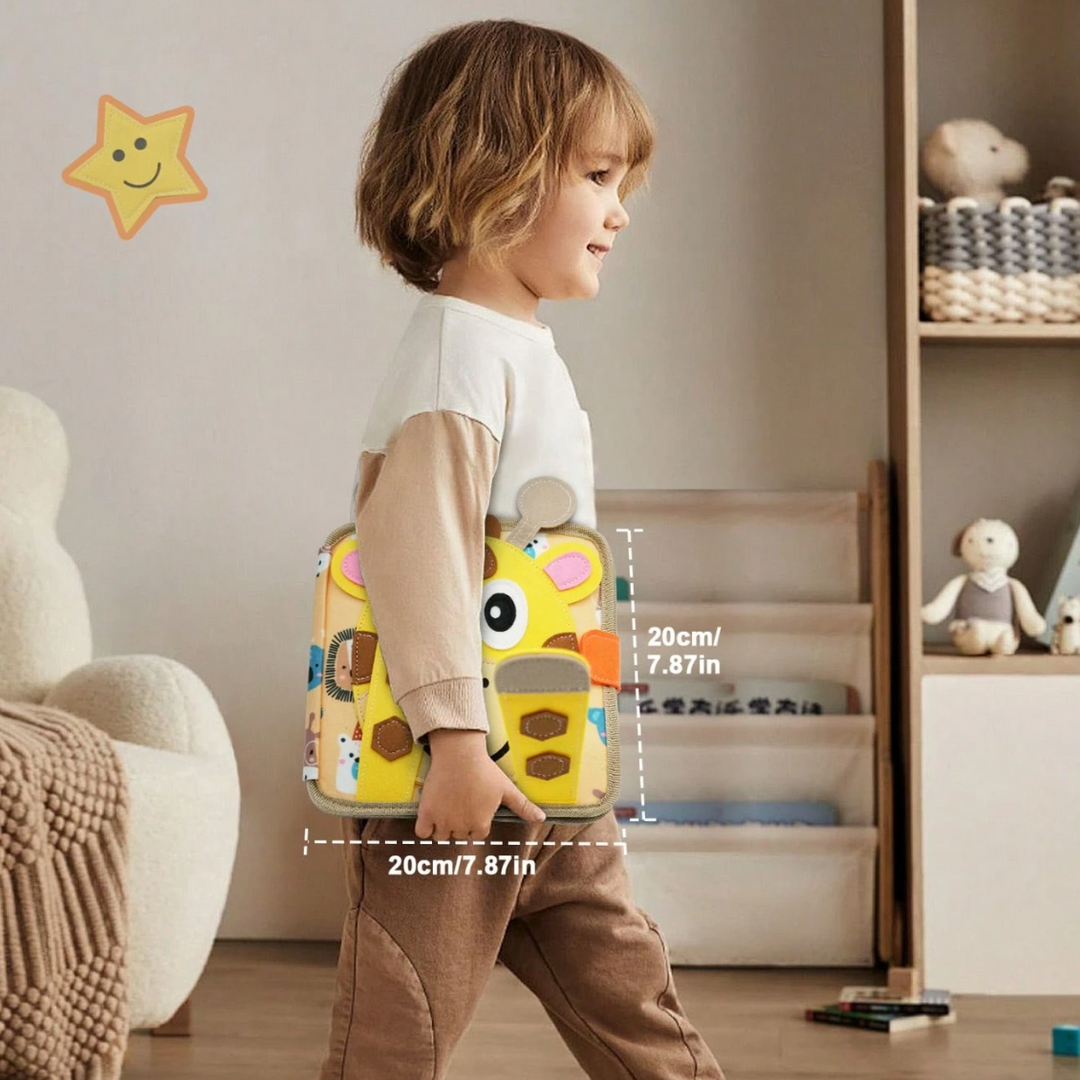 Książeczka Montessori do zabawy – nauka przez zabawę