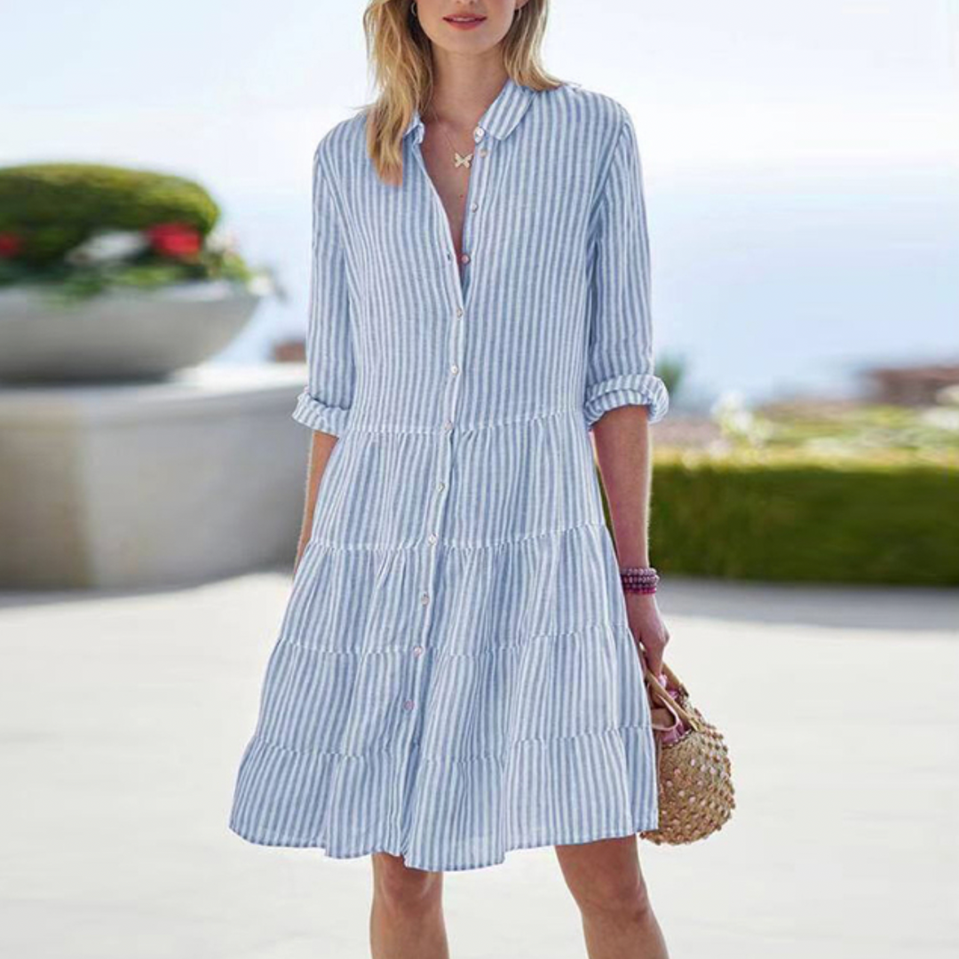 Odessa – Breezy Chic Lato Damska Sukienka | Lekka i Elegancka
