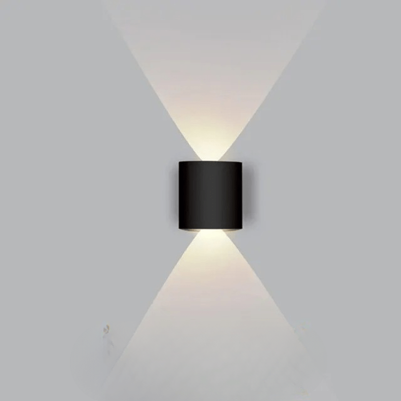 Wodoodporny kinkiet zewnętrzny LED – smukły aluminiowy, energooszczędny