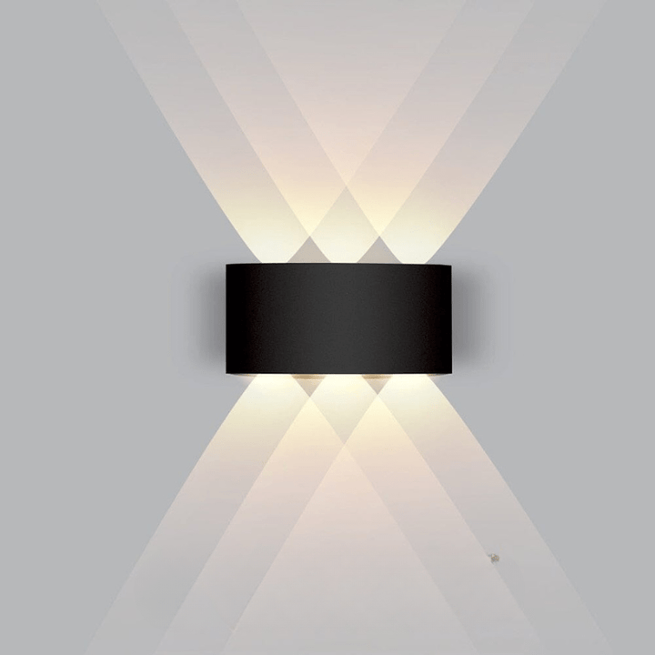 Wodoodporny kinkiet zewnętrzny LED – smukły aluminiowy, energooszczędny