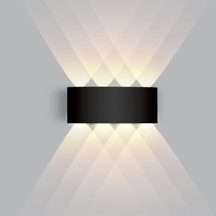 Wodoodporny kinkiet zewnętrzny LED – smukły aluminiowy, energooszczędny