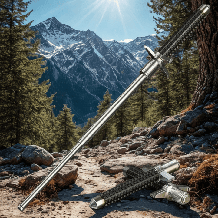 URBANGUARD PRO – Stabilna i bezpieczna regulowana kijek trekkingowy
