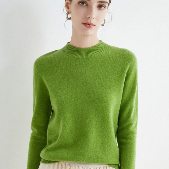 Sweter Kaszmirowy SilkThread | Lekki, premium pulower dla kobiet, na każdą porę roku