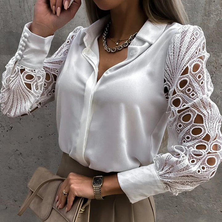 Stylowa Casual Bluzka Damska Chic Codzienny Top