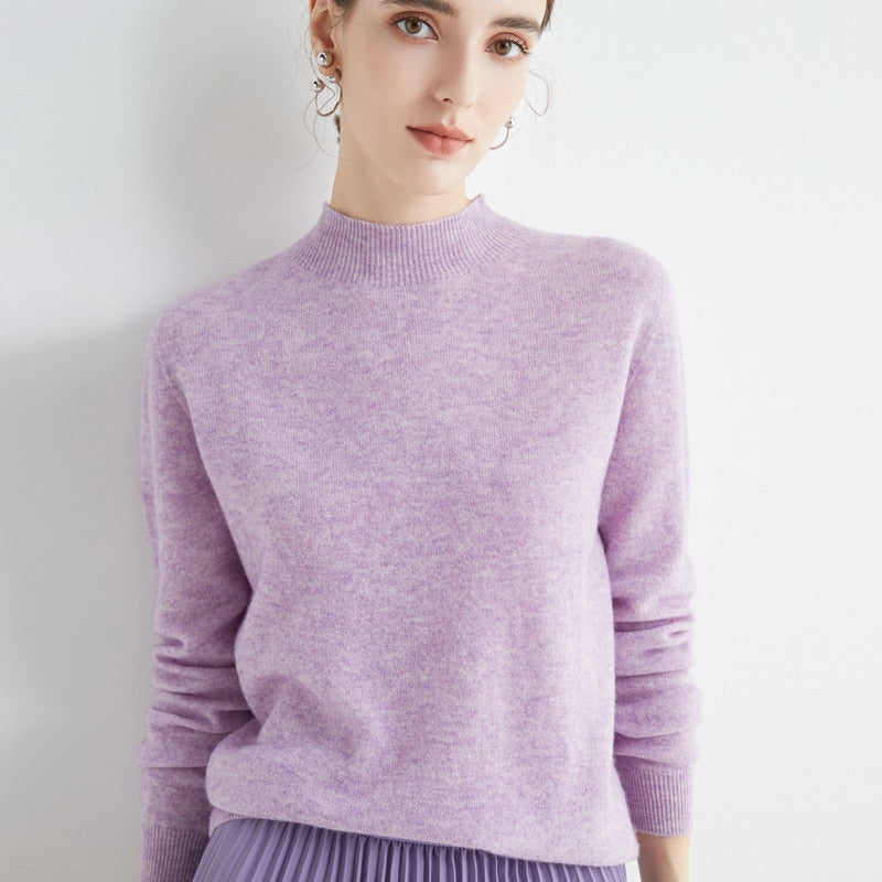 Sweter Kaszmirowy SilkThread | Lekki, premium pulower dla kobiet, na każdą porę roku