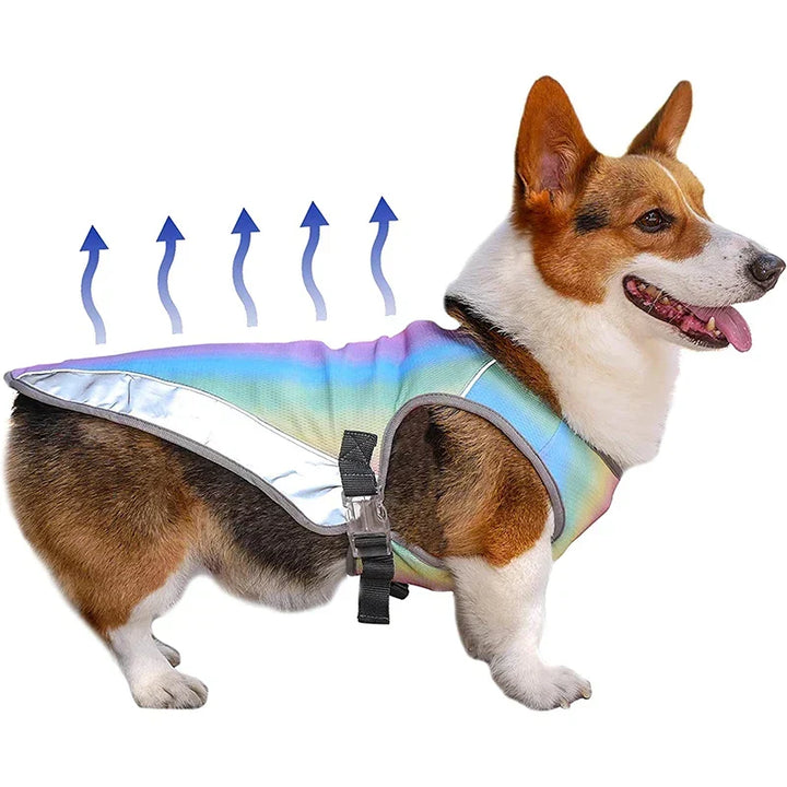PawLux Ultra-Cool Dog Vest | oddychająca i chroniąca przed promieniami UV kamizelka dla psa na upały