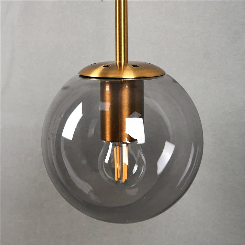GlacioGlow kinkiet szklany w stylu retro | elegancka postmodernistyczna lampka nocna do ciepłego oświetlenia otoczenia