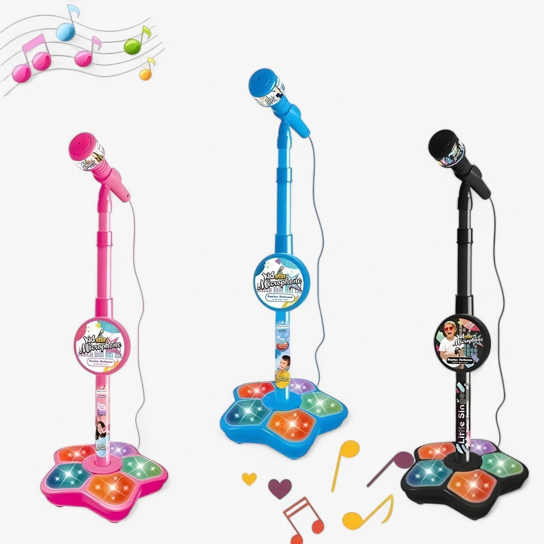 Mikrofon dla dzieci z regulowaną wysokością statywu – SoundFun Stage
