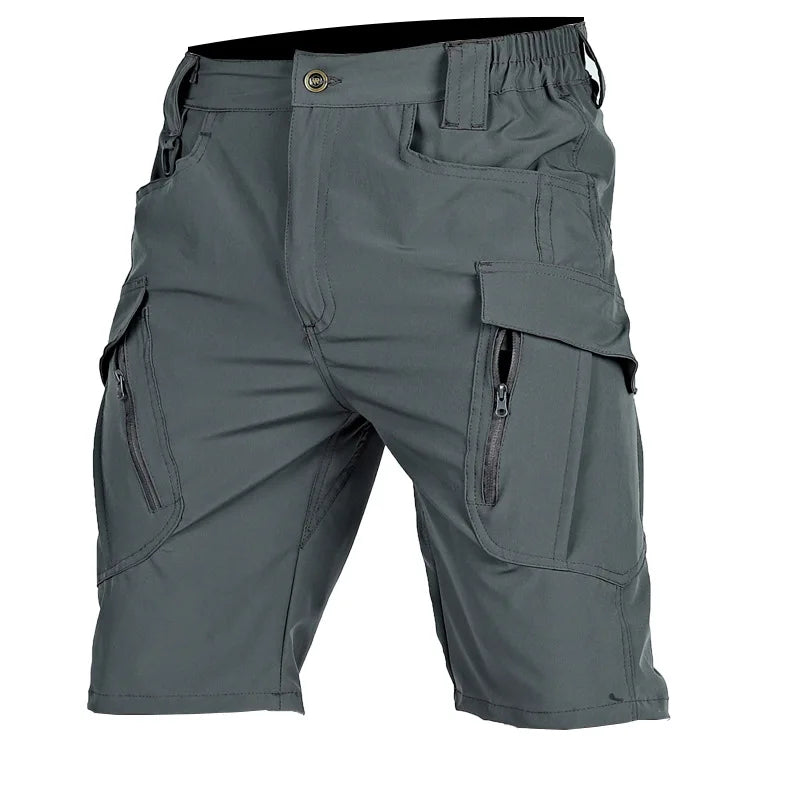 Taktyczne szorty cargo męskie | Funkcjonalny design outdoorowy