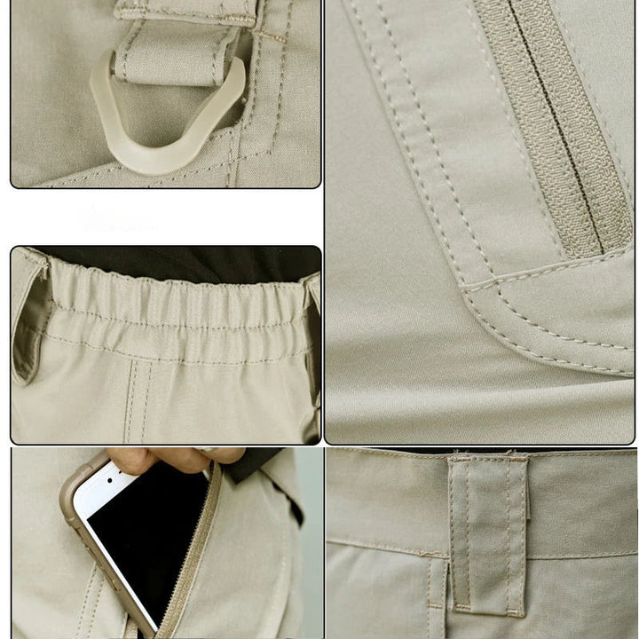 Taktyczne szorty cargo męskie | Funkcjonalny design outdoorowy
