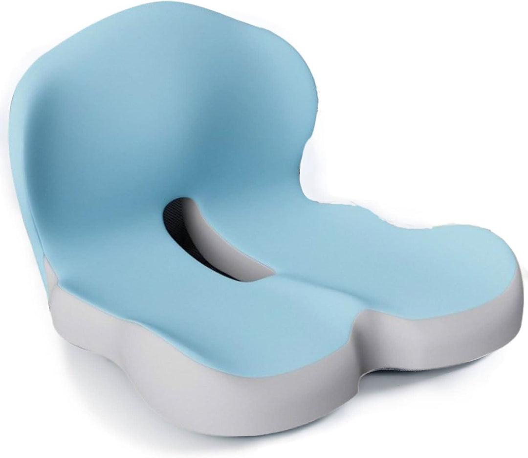 Poduszka na krzesło | Ergonomiczna poduszka z pianki memory | Odciążająca i antypoślizgowa | ErgoComfort