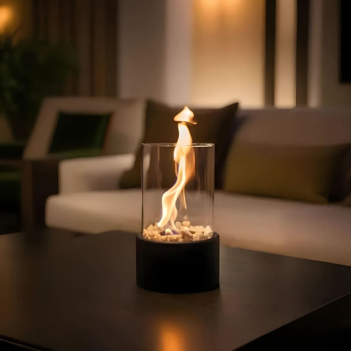 SleekFlame – kominek stołowy bez dymu do eleganckiego użytku wewnątrz i na zewnątrz