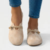 Buty wsuwane z ozdobnym sznurowaniem