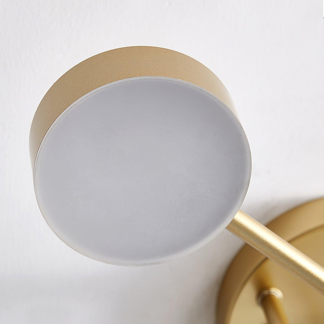 Lampa sufitowa Sputnik z krzyżującymi się ramionami i cylindrycznymi punktami świetlnymi