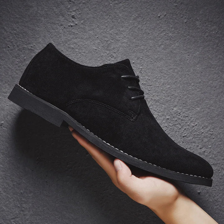Zamszowe buty Oxford dla mężczyzn