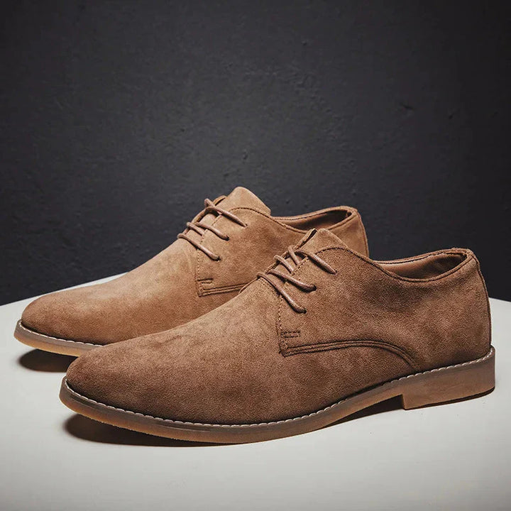 Zamszowe buty Oxford dla mężczyzn
