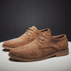 Zamszowe buty Oxford dla mężczyzn