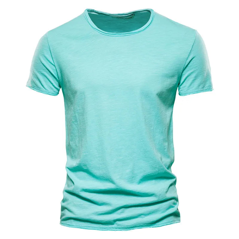 Męski T-shirt | Oddychający komfort odporny na zagniecenia