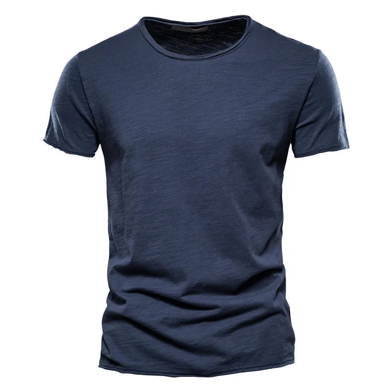 Męski T-shirt | Oddychający komfort odporny na zagniecenia