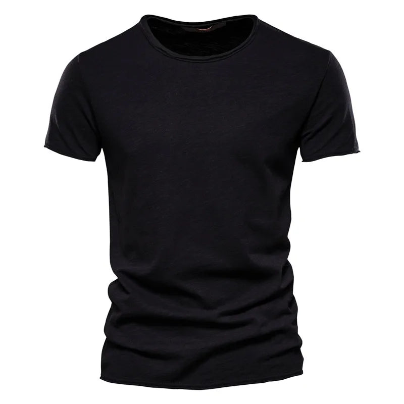 Męski T-shirt | Oddychający komfort odporny na zagniecenia