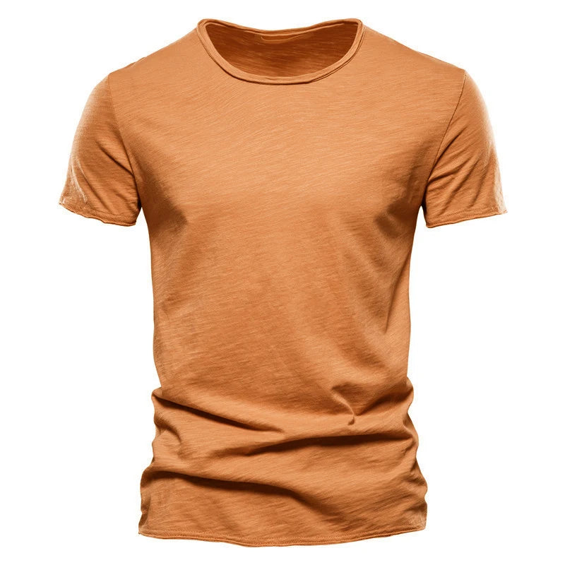 Męski T-shirt | Oddychający komfort odporny na zagniecenia