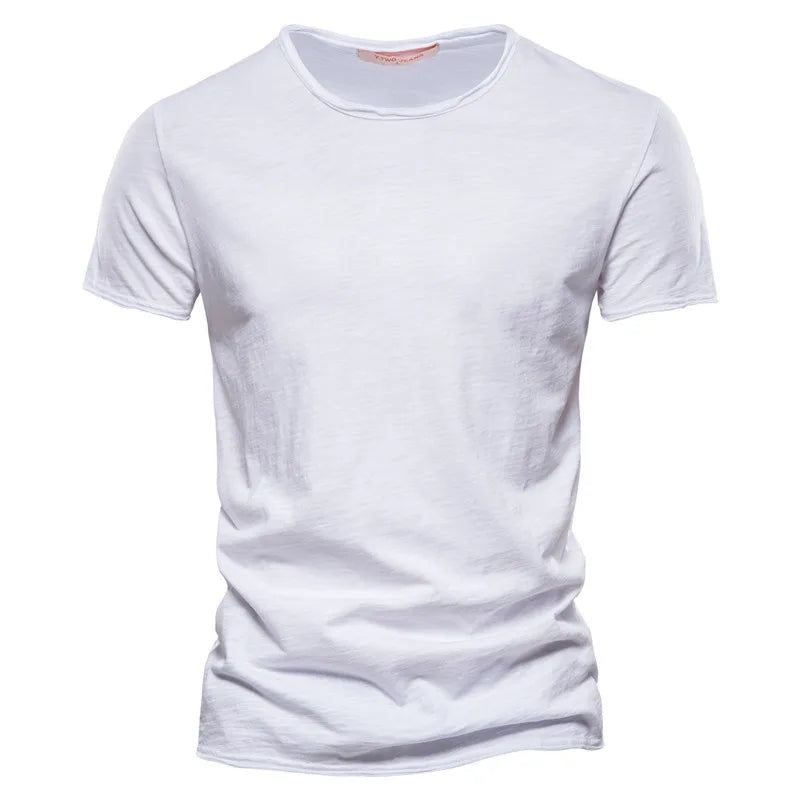 Męski T-shirt | Oddychający komfort odporny na zagniecenia