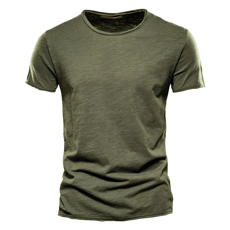 Męski T-shirt | Oddychający komfort odporny na zagniecenia