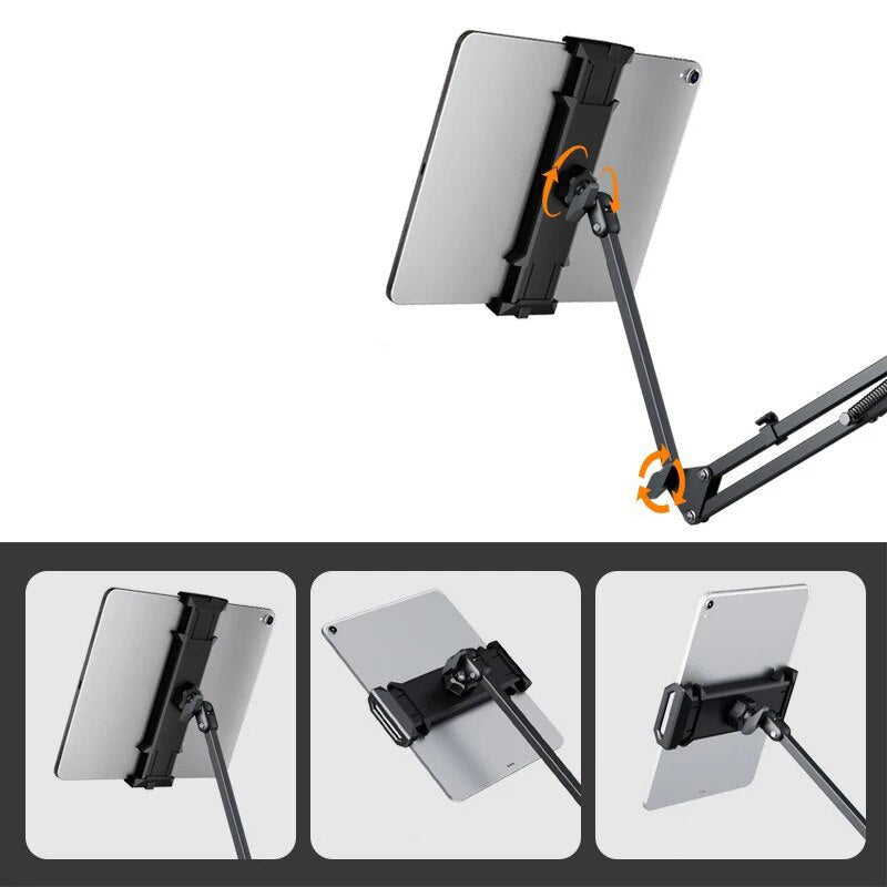 Uchwyt na tablet – FlexiMount – obrót 360° – regulowana podstawa