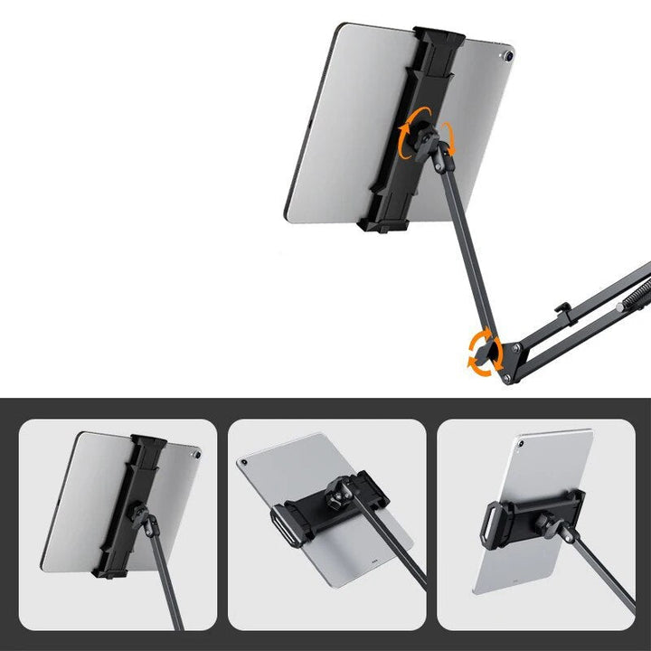 Uchwyt na tablet – FlexiMount – obrót 360° – regulowana podstawa