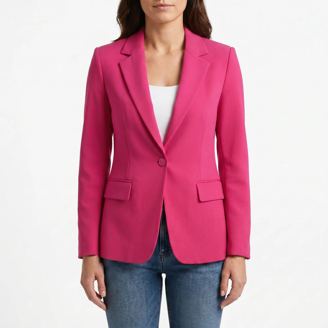 TalveraSingle-Button Tailored Women's Blazer