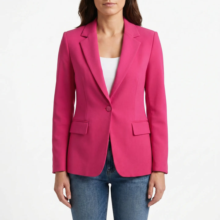 TalveraSingle-Button Tailored Women's Blazer