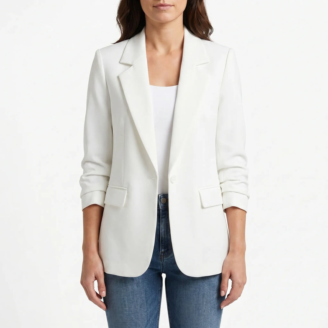 TalveraSingle-Button Tailored Women's Blazer