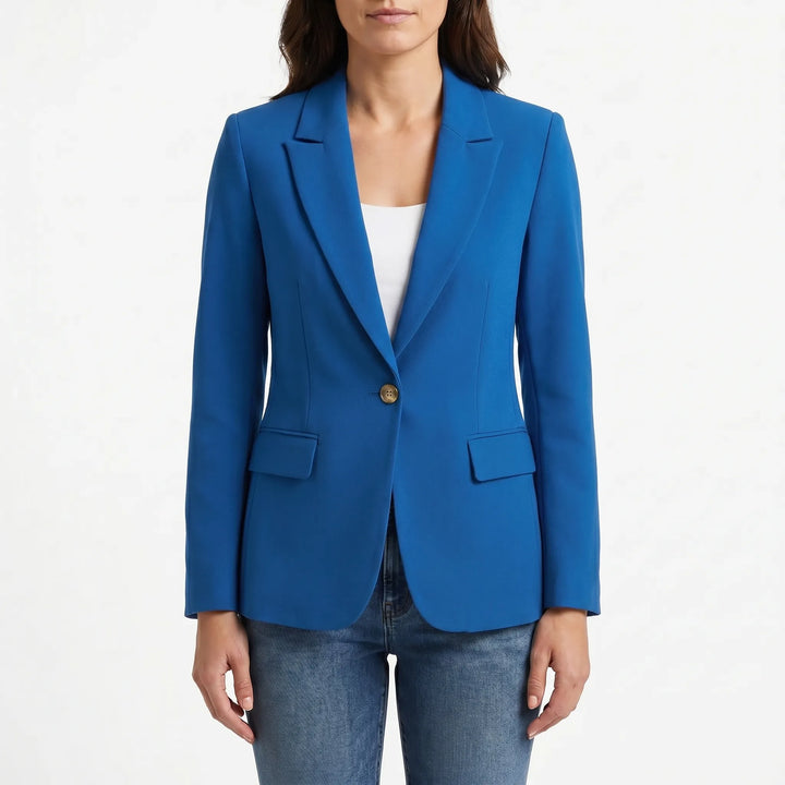 TalveraSingle-Button Tailored Women's Blazer