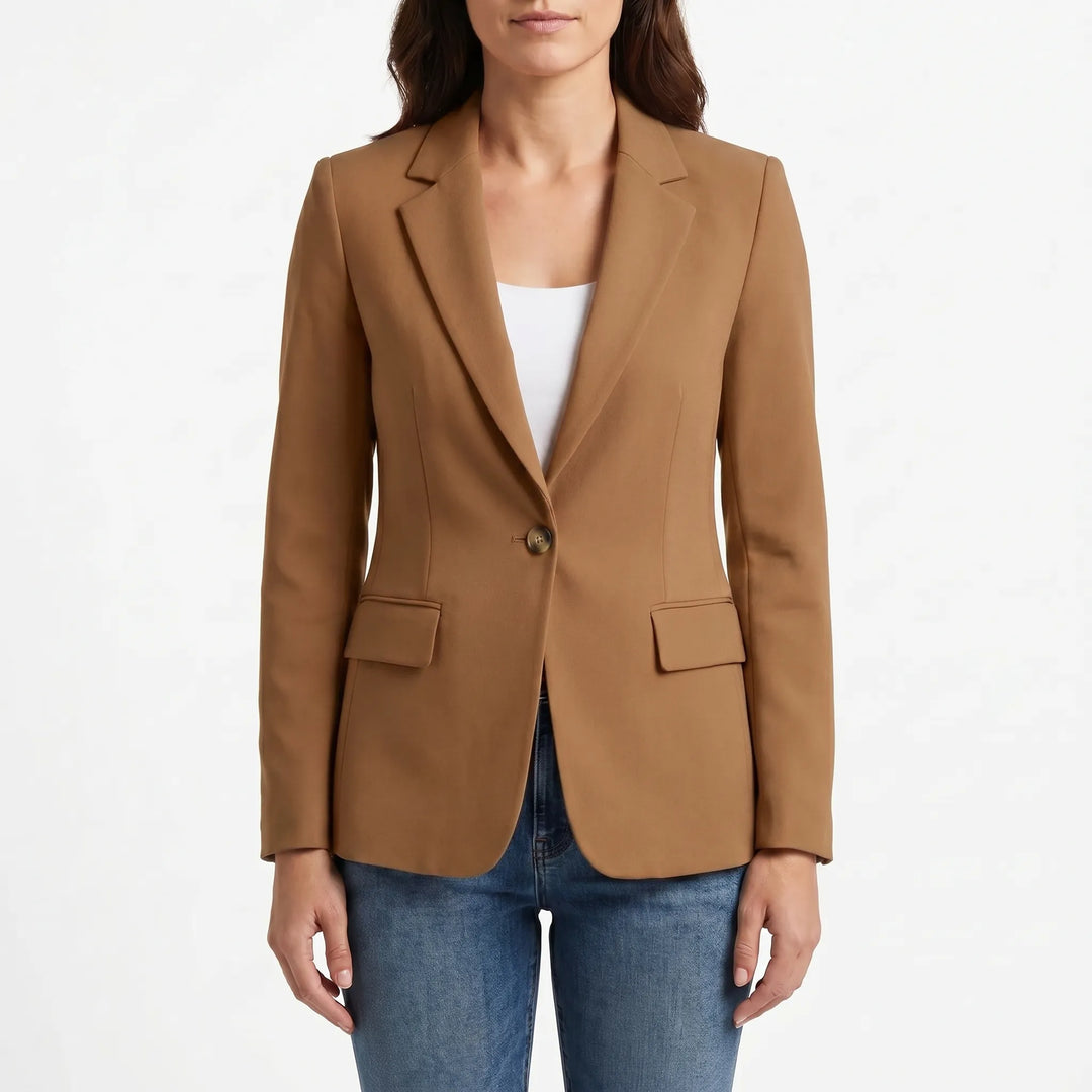 TalveraSingle-Button Tailored Women's Blazer