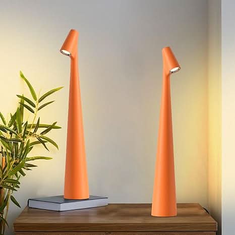 Bezprzewodowa designerska lampa stołowa LED z 3-stopniowym ściemnianiem dotykowym