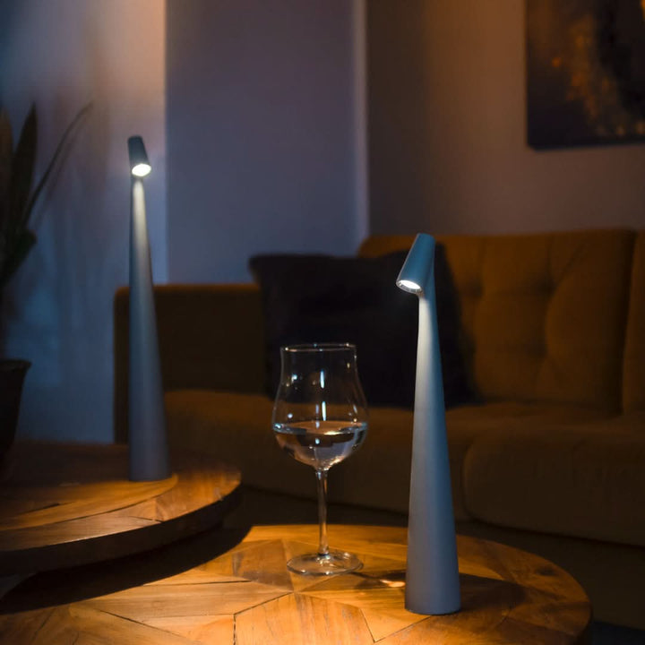 Bezprzewodowa designerska lampa stołowa LED z 3-stopniowym ściemnianiem dotykowym