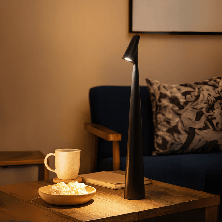 Bezprzewodowa lampa stołowa | Ściemnialna | Ciepłobiała LED