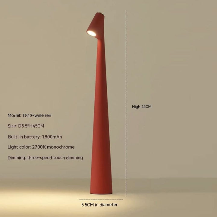 Bezprzewodowa lampa stołowa | Ściemnialna | Ciepłobiała LED