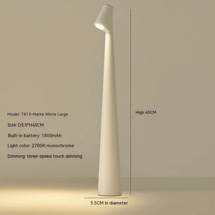 Bezprzewodowa lampa stołowa | Ściemnialna | Ciepłobiała LED