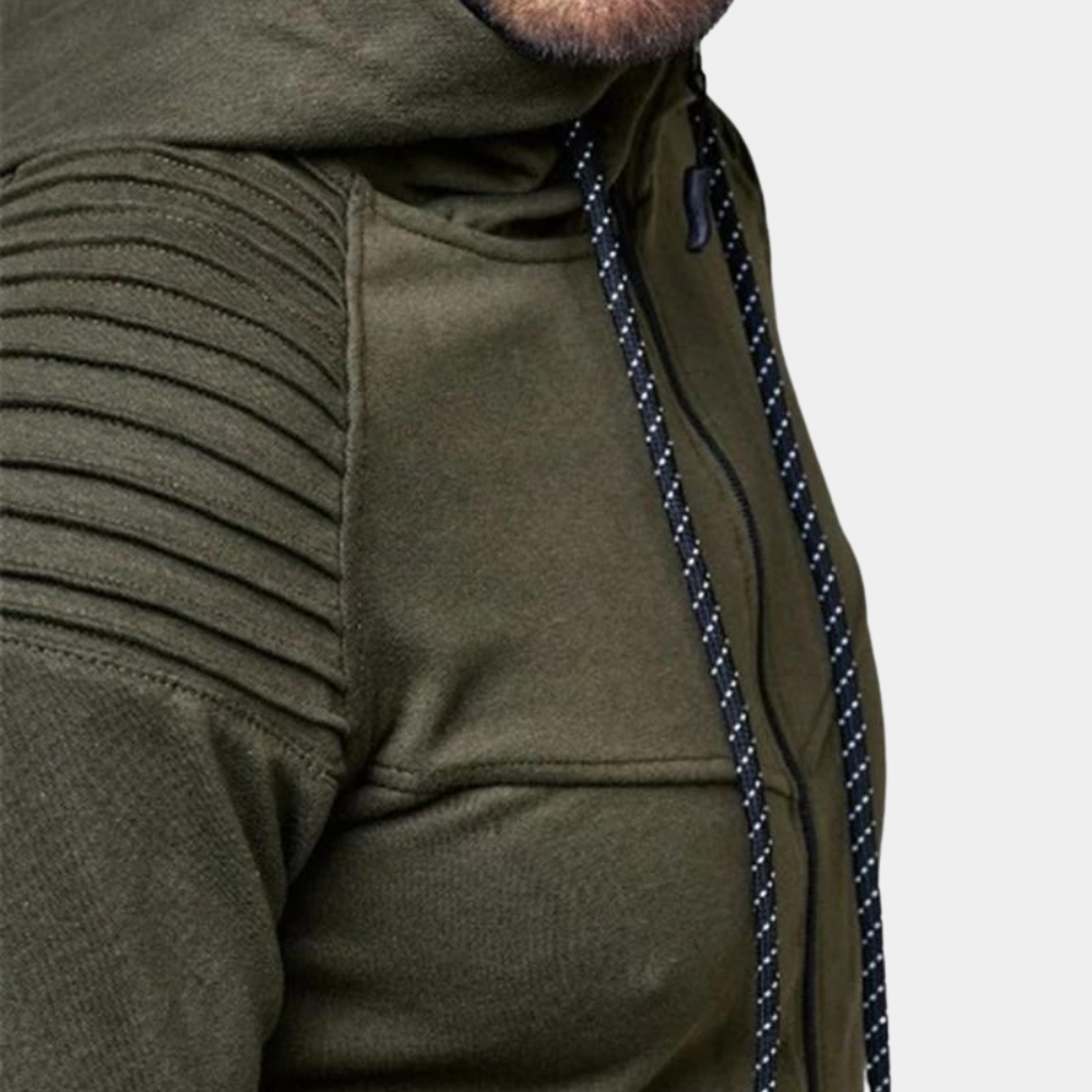 Casual Hooded Tracksuit dla Mężczyzn Nowoczesny Komfort Spotyka Funkcjonalny Styl
