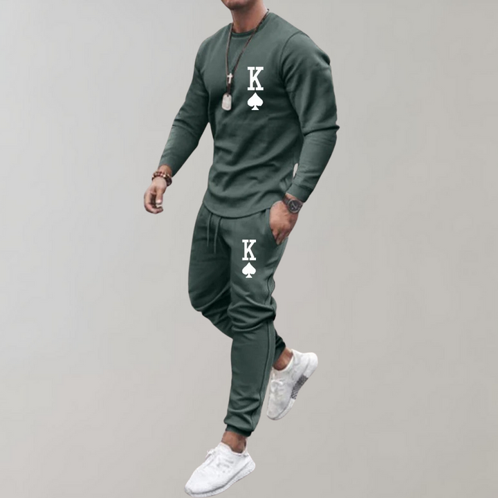 Męski Luzny Wygodny Dres