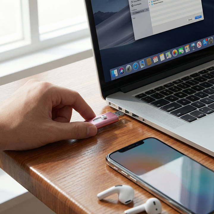 Pendrive 3 w 1 | USB 3.0 high-speed z adapterem Typ-C i OTG
